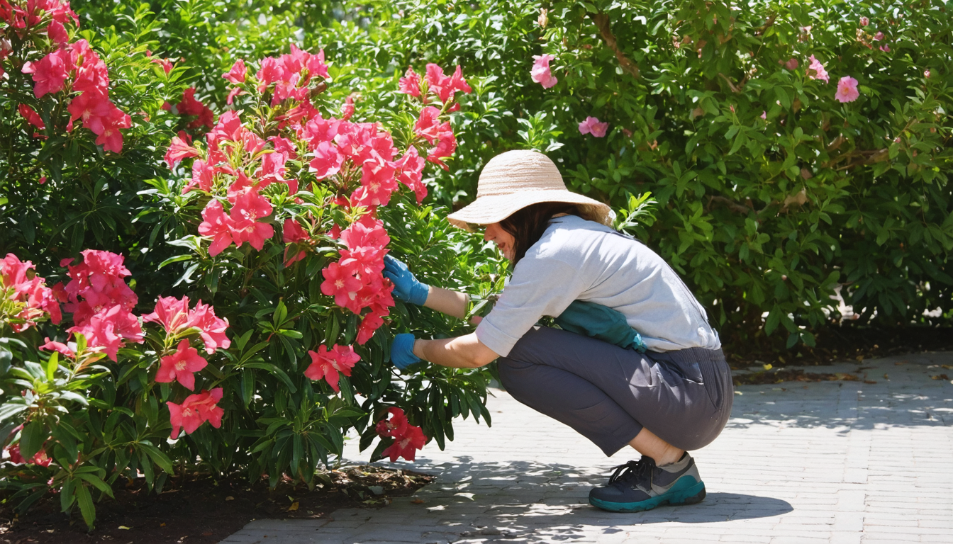 Est-il nécessaire d&rsquo;éliminer les fleurs fanées des lauriers roses ?