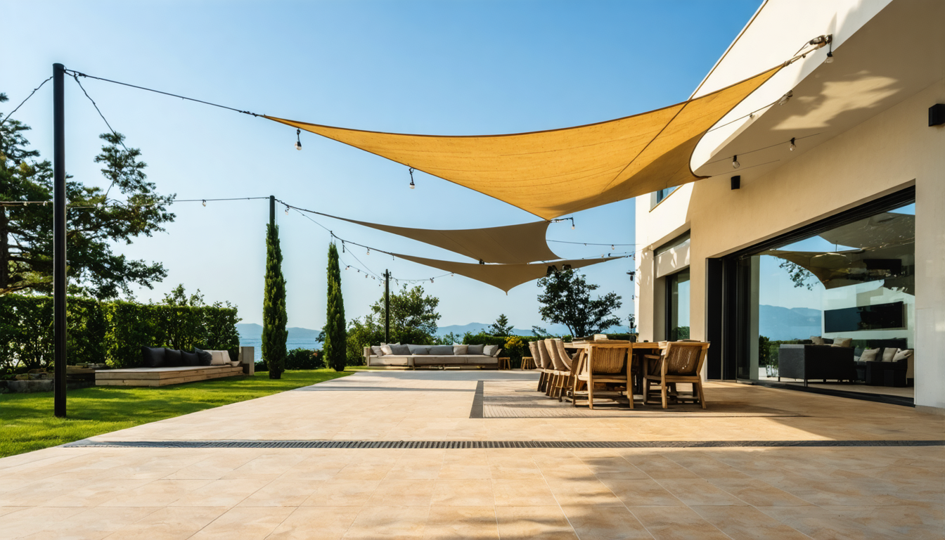 Les clés pour sélectionner la toile d&rsquo;ombrage parfaite pour votre terrasse