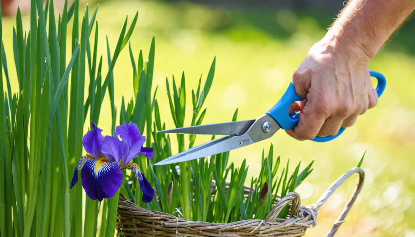 Doit-on tailler les feuilles des iris après leur période de floraison ?