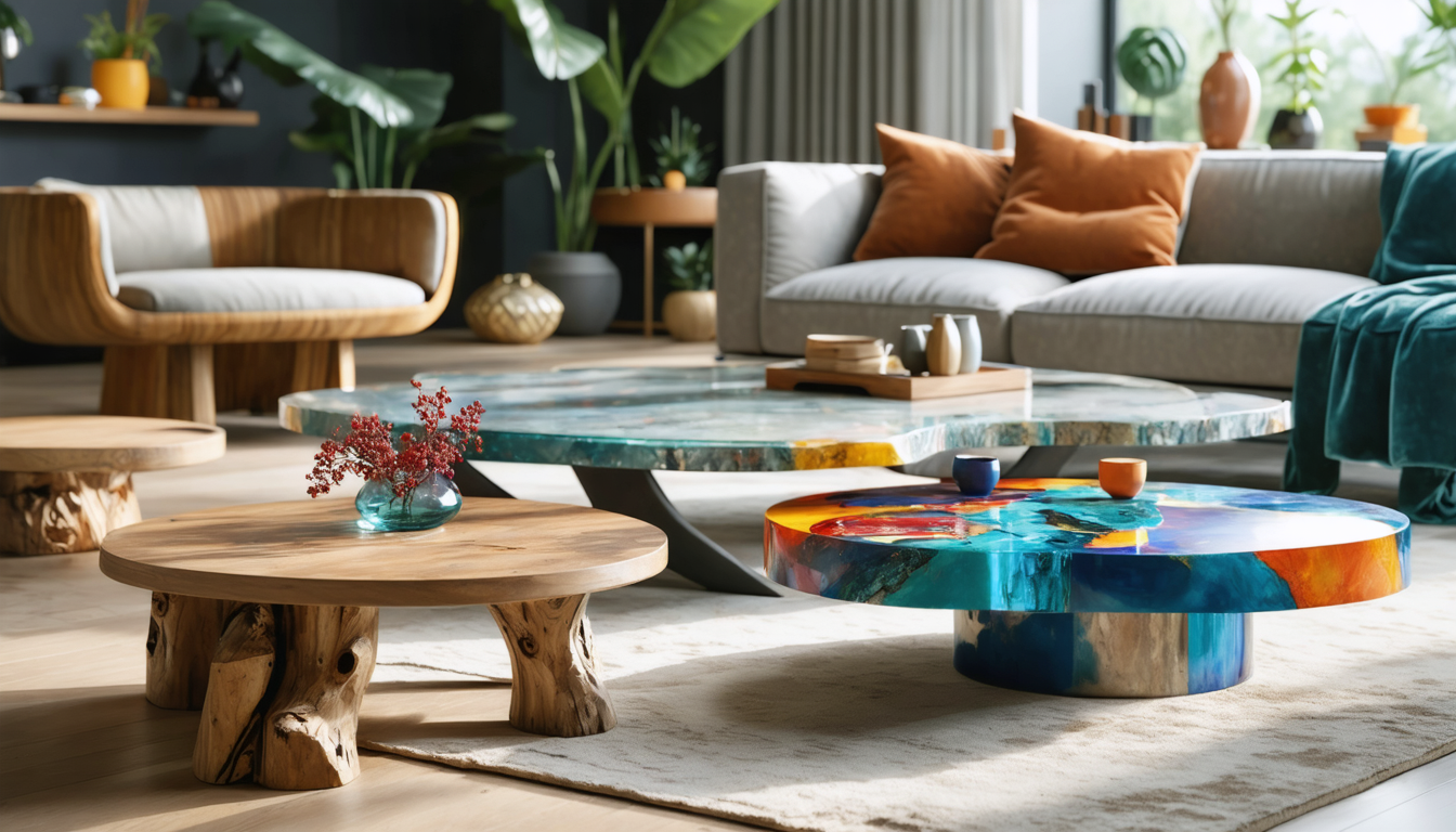 découvrez notre collection exclusive de tables basses design. trouvez la pièce unique qui sublimera votre salon et reflétera parfaitement votre style !