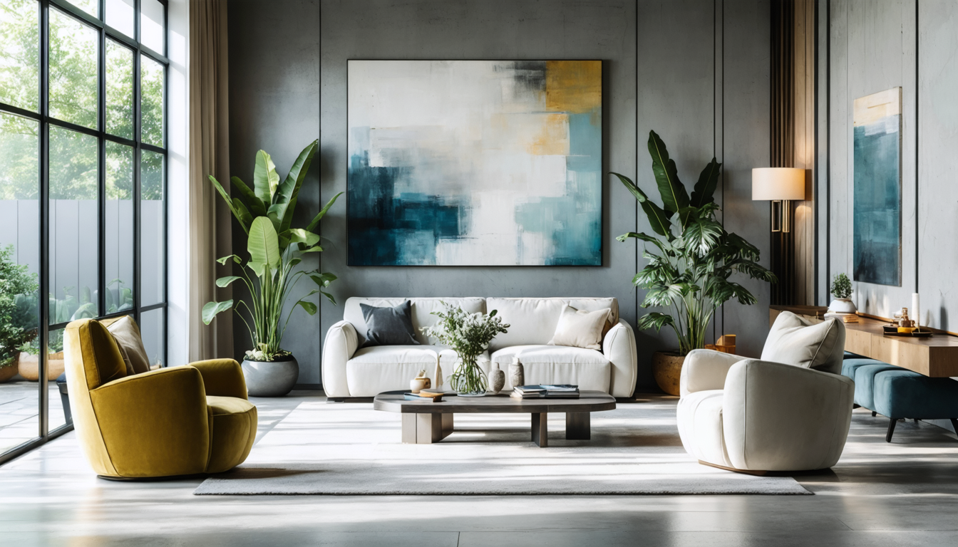 découvrez notre sélection de fauteuils au design contemporain pour sublimer votre intérieur. alliez style moderne, confort et élégance pour créer une ambiance tendance et accueillante chez vous.