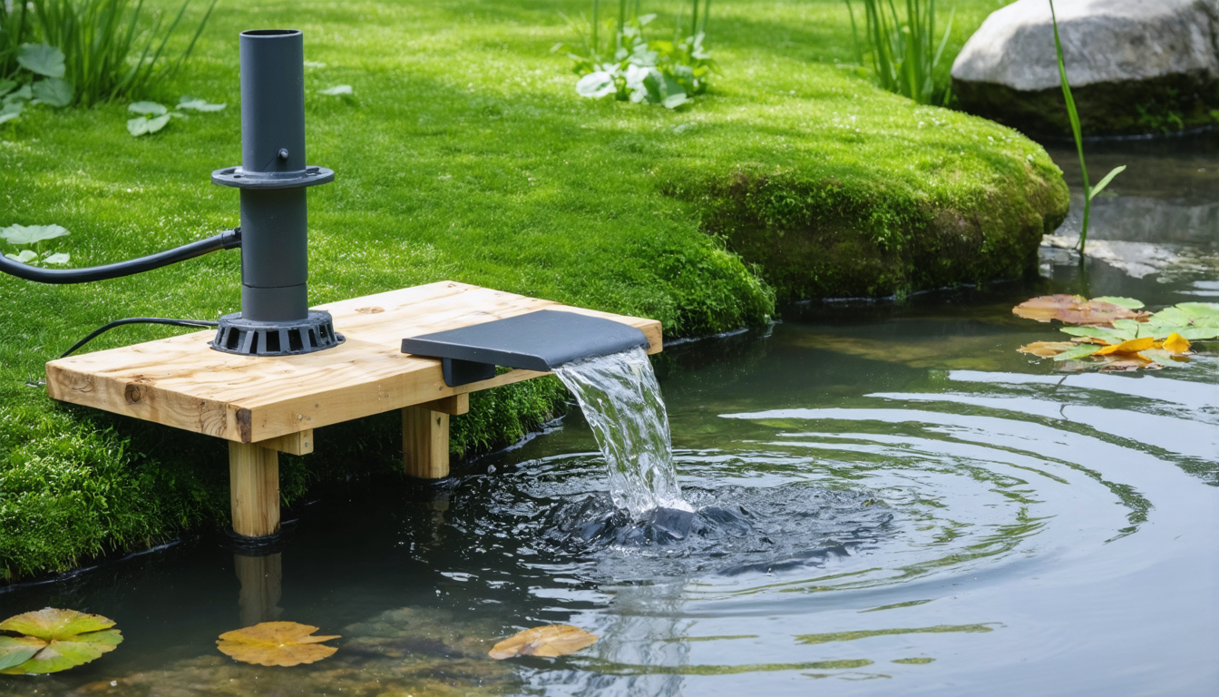 Guide pratique : Créer une pompe à bassin écologique sans électricité