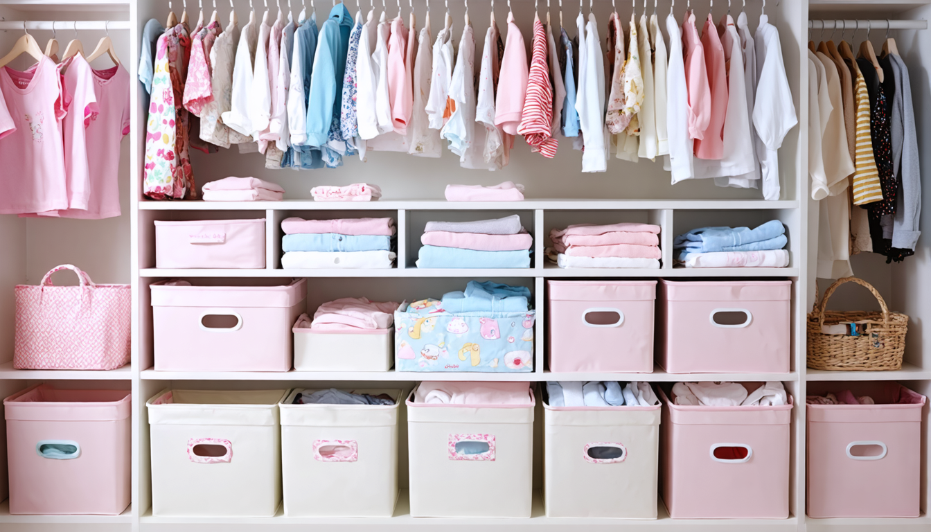 découvrez des conseils simples et efficaces pour organiser le dressing de votre bébé : astuces de rangement, idées pratiques et solutions pour gagner de la place au quotidien.