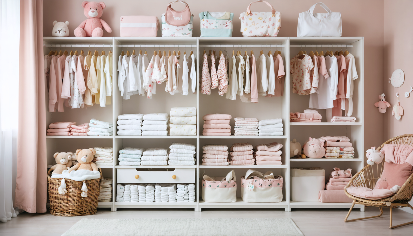 Guide pratique pour un dressing de bébé bien organisé