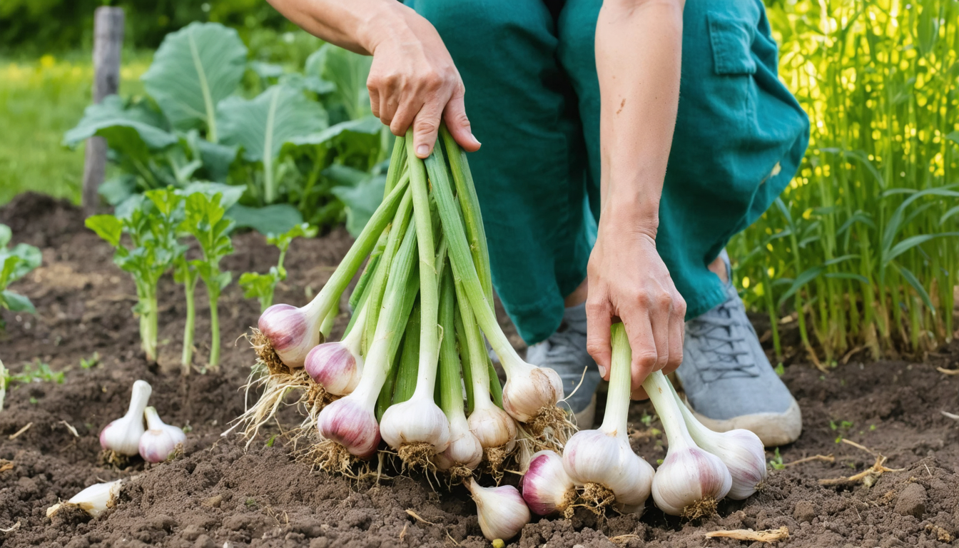 découvrez quand et comment récolter l'ail semé au printemps grâce à nos astuces et conseils pratiques. maximisez votre récolte d'ail avec des méthodes simples pour une saveur optimale.