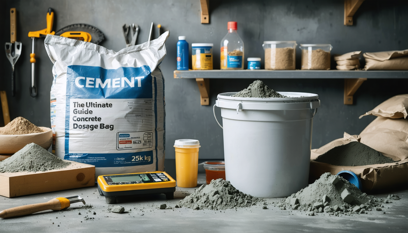 découvrez comment réaliser facilement le dosage parfait du béton avec un sac de ciment de 25 kg. ce guide complet vous donne toutes les étapes et astuces pour obtenir un mélange solide et durable, adapté à vos travaux de construction ou de rénovation.