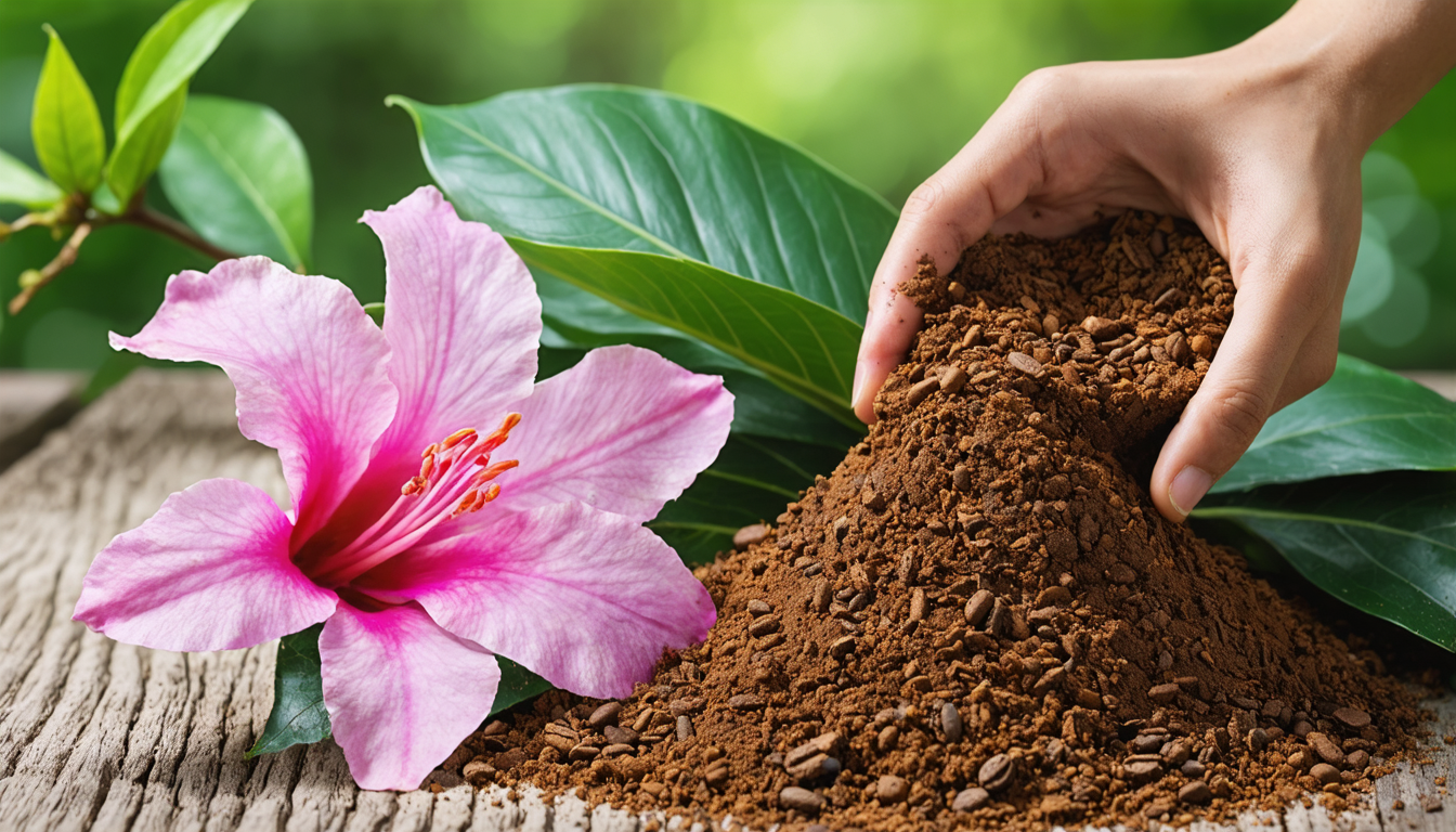 Le mélange magique : peut-on utiliser le marc de café pour nourrir le laurier rose ?