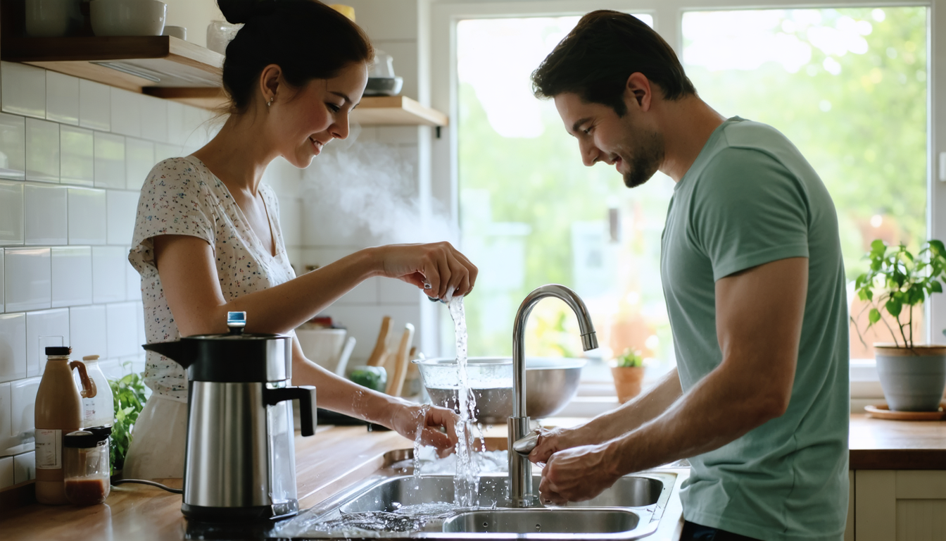 découvrez quelle est la consommation moyenne d'eau quotidienne pour un couple, ainsi que les principaux postes d'utilisation et des conseils pour économiser l'eau à la maison.