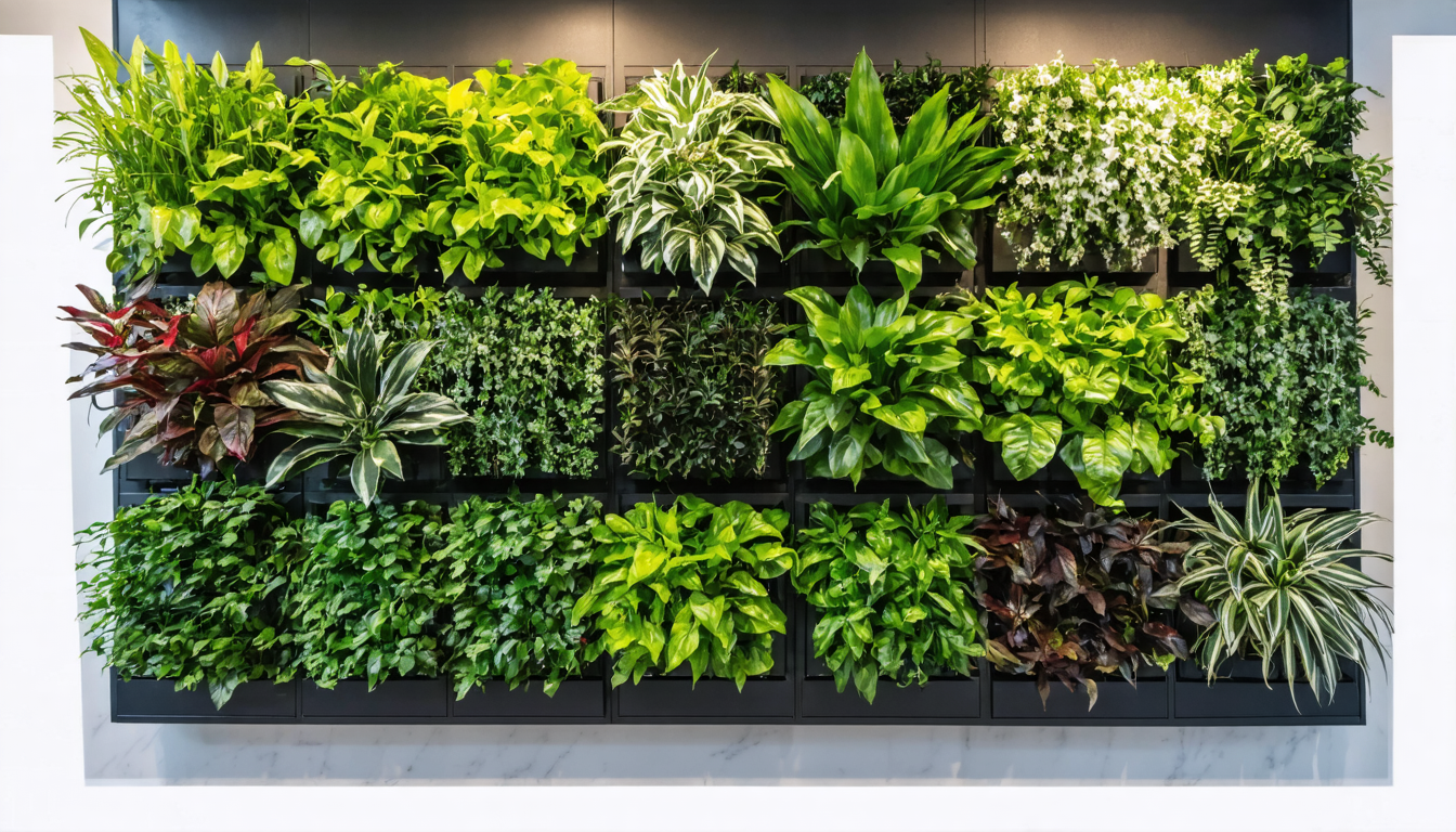découvrez comment un mur végétal artificiel peut transformer votre intérieur en un véritable oasis de verdure, sans entretien et avec un effet naturel garanti pour sublimer votre espace.
